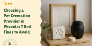 Choosing a Pet Cremation Provider in Phoenix: 7 Red Flags to Avoid